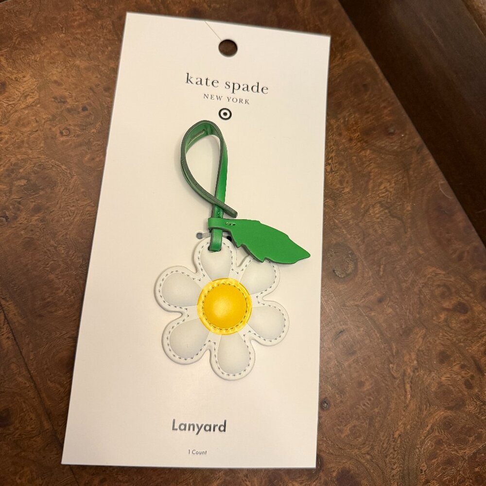 NWT Kate Spade x Target flower bag charm